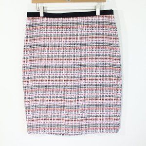 Talbots Pencil Skirt NEW Women Work clothing 12 petite 12P Colorful Tweed